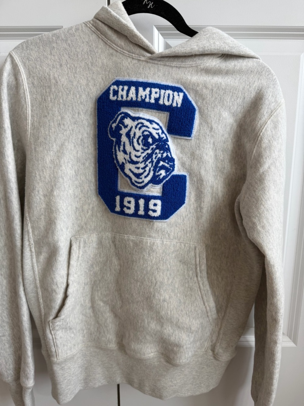 Champion x Todd Snyder Heather Gray Hoodie Sweatshirt - Small